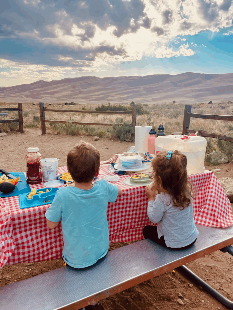 camping with kids