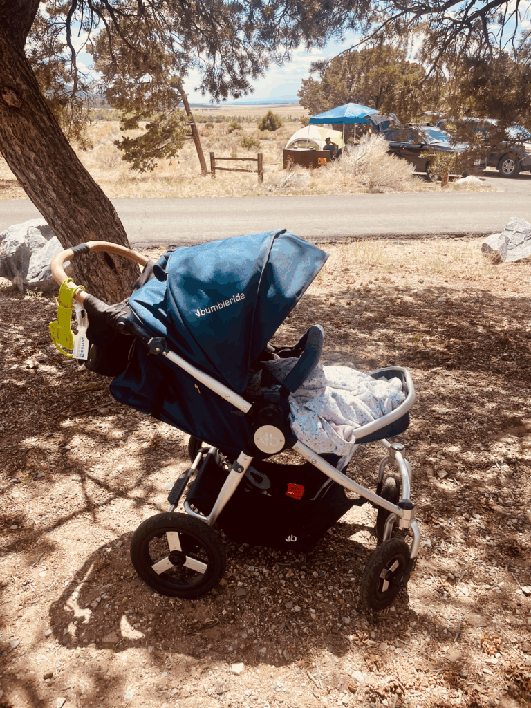 how to camp with a baby