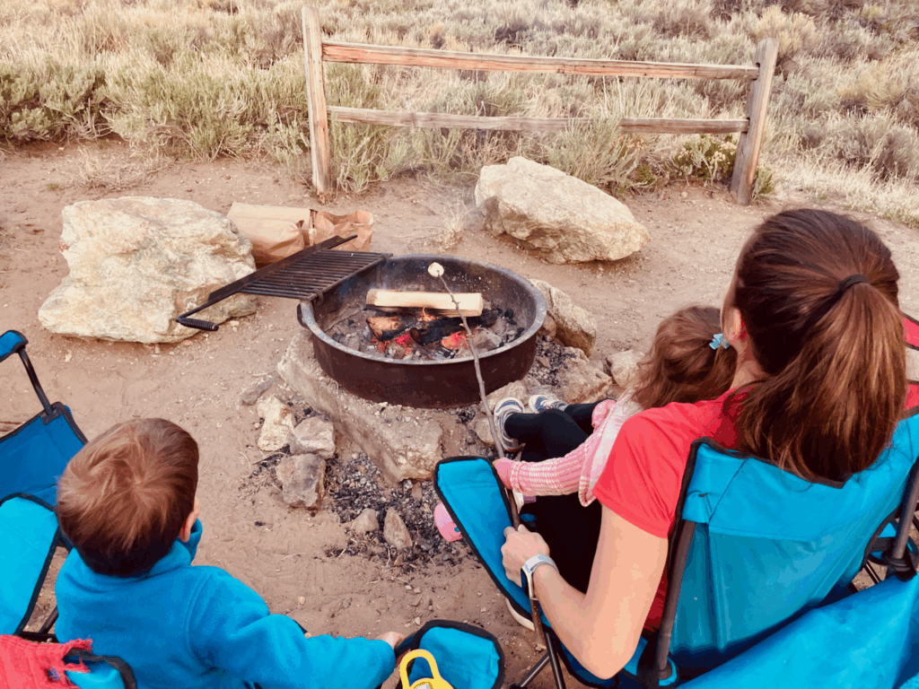how to camp with kids