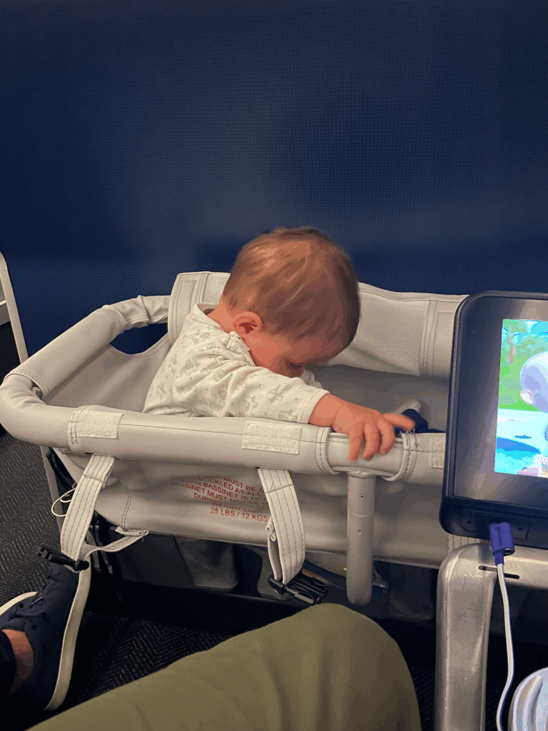 airplane bassinet for babies