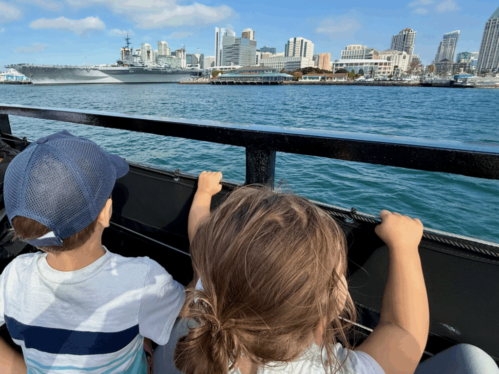 San Diego with kids ferry